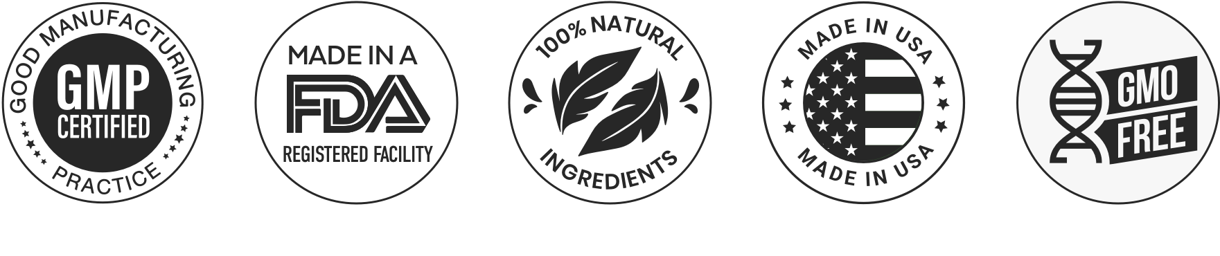 ProtoFlow FDA-registered GMP-certified Made in USA certifications